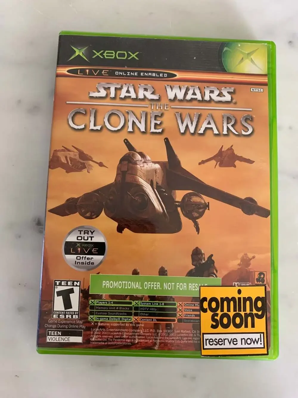 Clone Wars Tetris Worlds Combo Pack for Xbox Live Original*COMPLETE